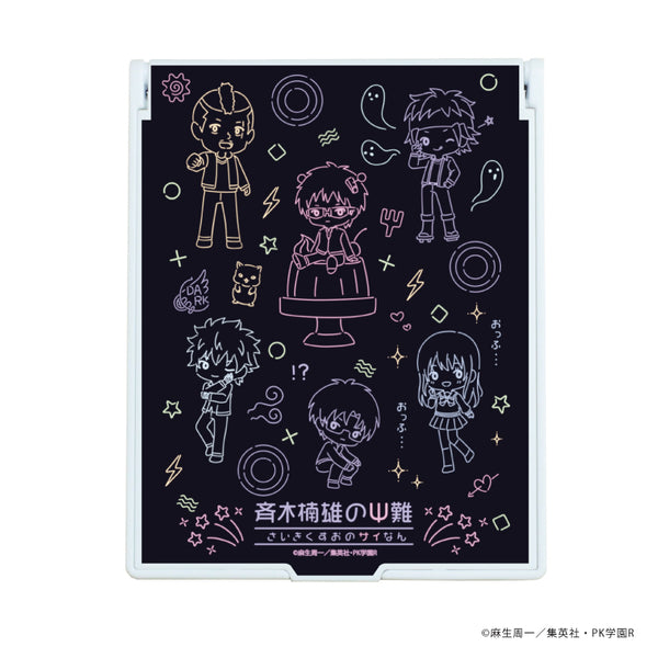 『斉木楠雄のΨ難』デカキャラミラー 01/集合デザイン(ネオンサインアート)